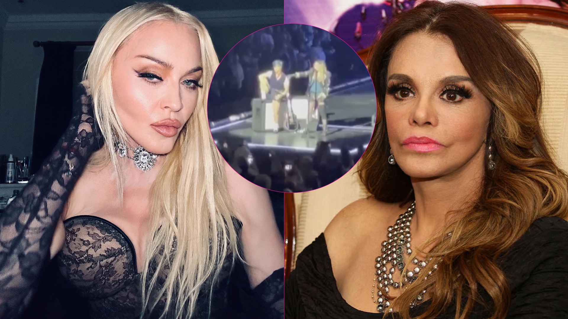 ¡Lucia Méndez tenía razón!; Madonna le reclama a fan en silla de ruedas por no pararse en show