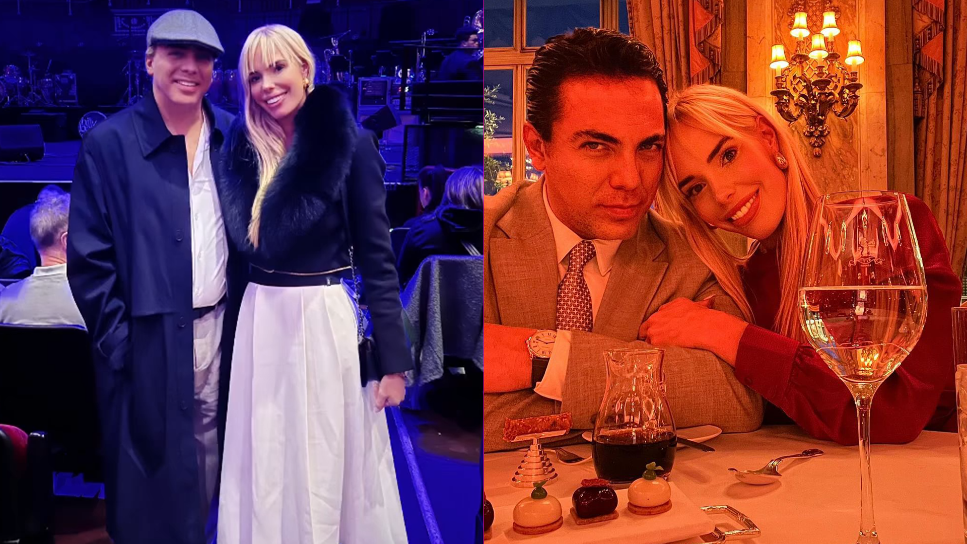 Cristian Castro presume a su nueva novia en romántico viaje tras ruptura con Mariela