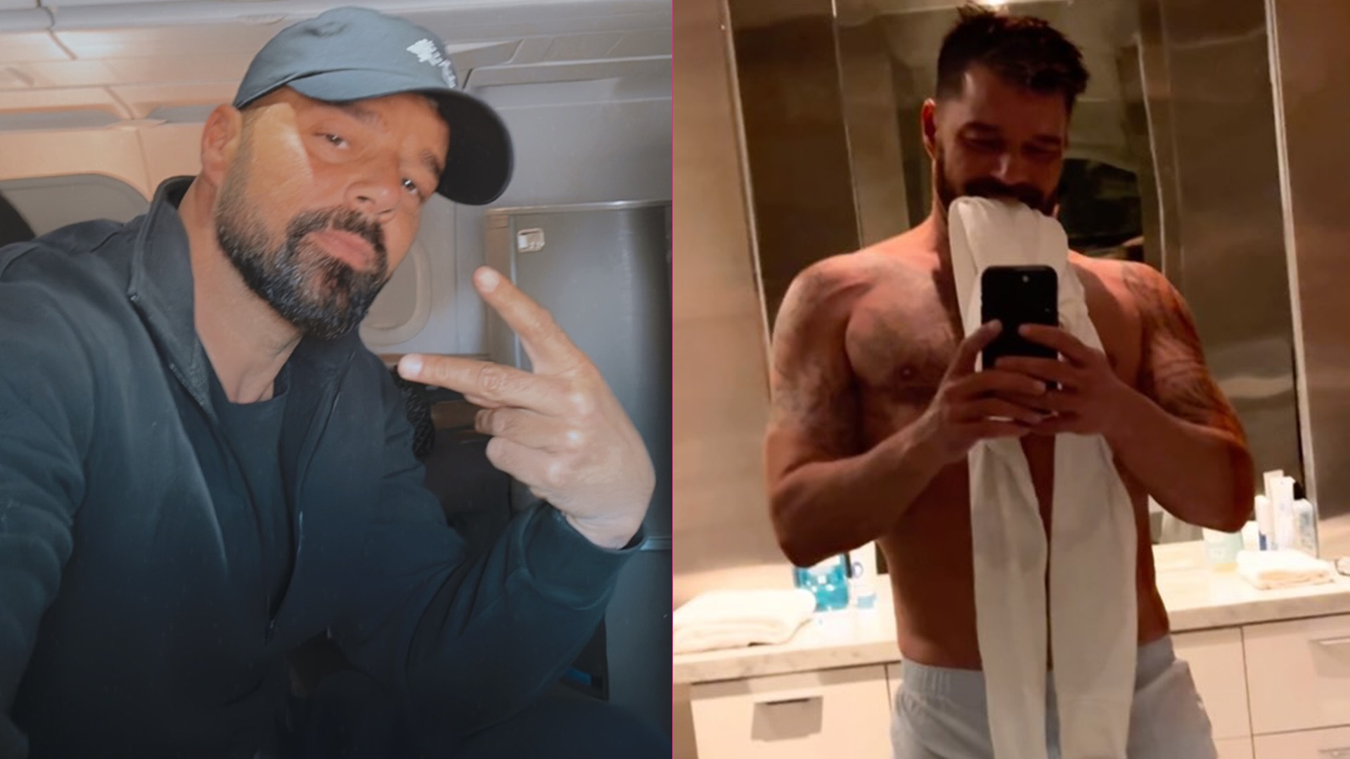 DeC | Ricky Martin publica video semidesnudo, causa furor y lo compararon con Britney Spears