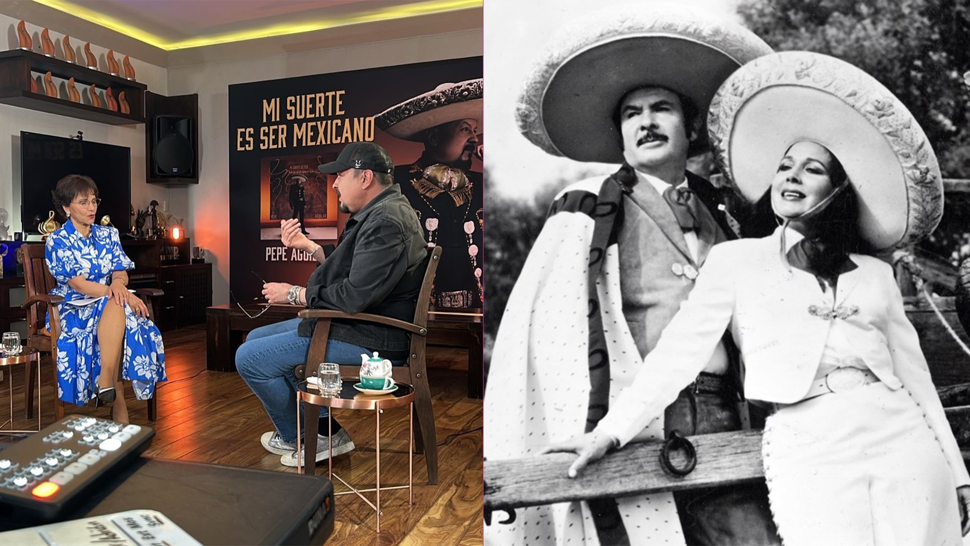 “La infidelidad viene de familia”; asegura Pati Chapoy en entrevista con Pepe Aguilar